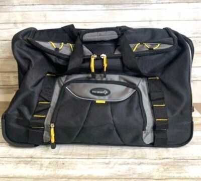 Rolling Travel Duffel Bag with Wheels & Telescopic Handle by TPRC 20'' Luggage