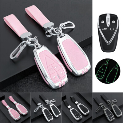 Aluminum Alloy Silicone Car Key Fob Case Cover For Changan CS75 PLUS CS35 PLUS