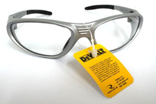 DEWALT DPG56-1D VENTILATOR CLEAR SAFETY GLASSES SILVER FRAME DPG56-ID BOX OF 12