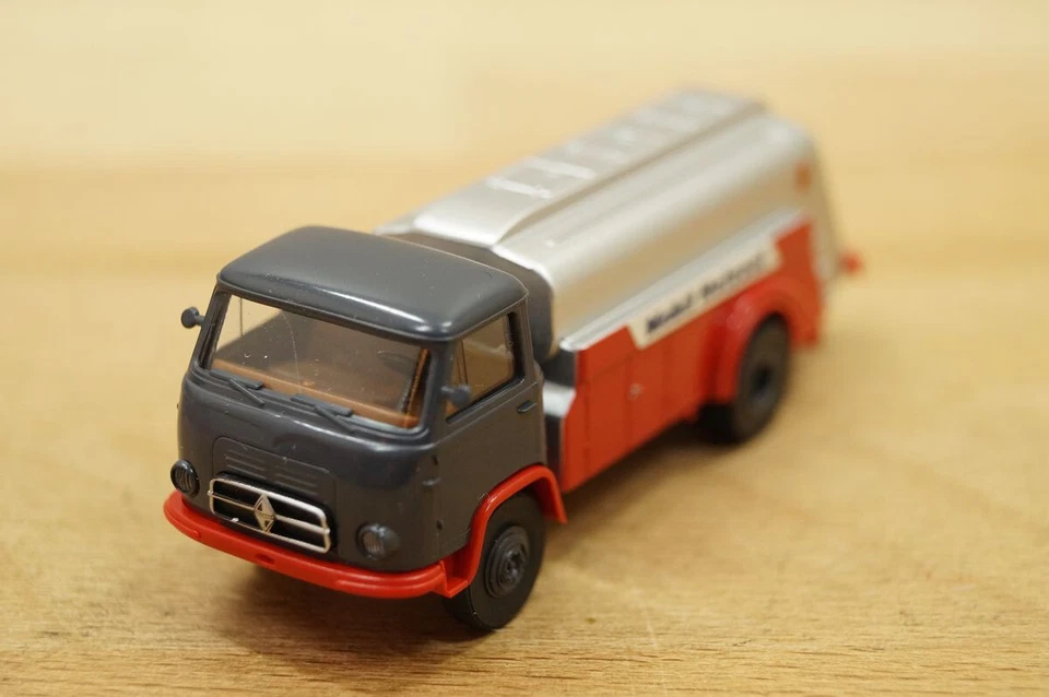 HO 1:87 Brekina 43223 Borgward B 655 Cisterne "Mobil Heizoel" NUOVO in OVP - Immagine 4 di 4