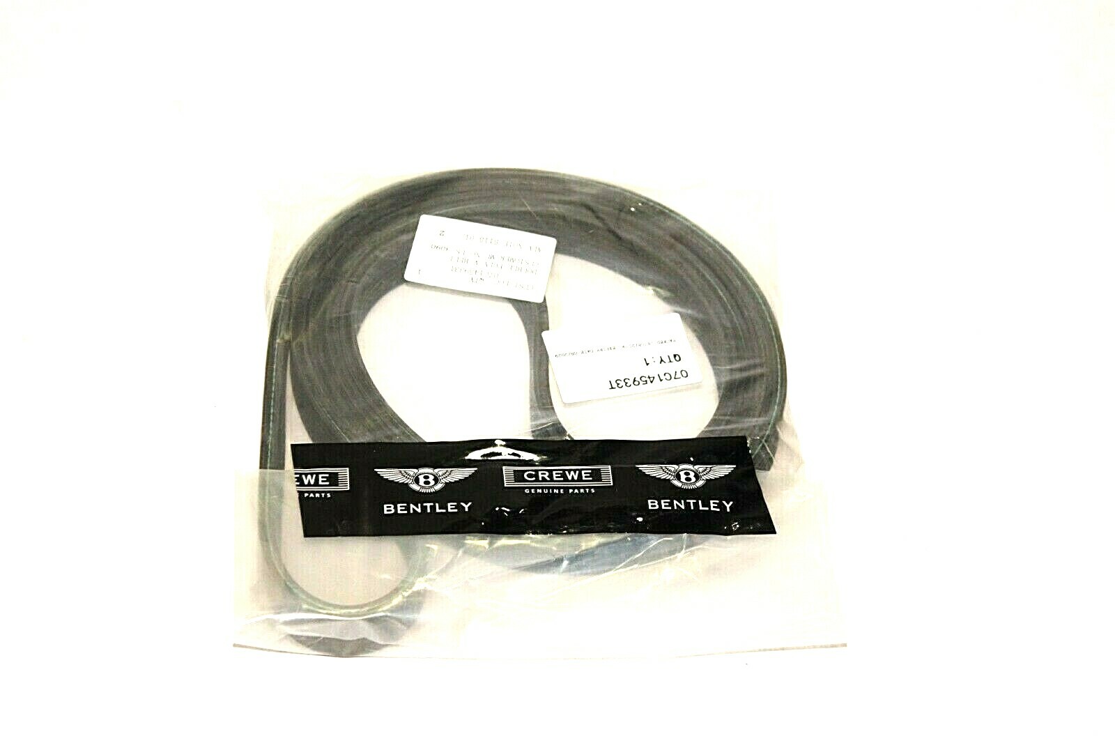 Bentley Continental Gt Gtc & Flying Spur Serpentine V Belt - Genuine