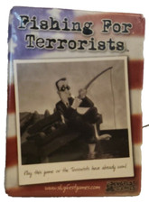 Fishing for Terrorists Slugfest Games 2004 Brand New/Sealed Card Game