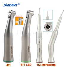 NSK Style Dental Endo 4:1 8:1 LED Contra Angle Handpiece/ 1:2 Surgical Osteotomy