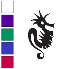Sea Horse Art Seahorse, Vinyl Decal Sticker, Multiple Colors  Sizes 605