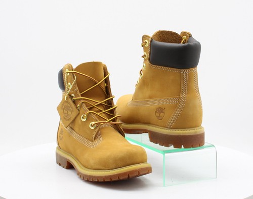 TIMBERLAND PREMIUM 6 INCH WATERPROOF WOMENS BOOTS UK 3 EU 35.5 BROWN RRP £190 AD - Picture 3 of 11
