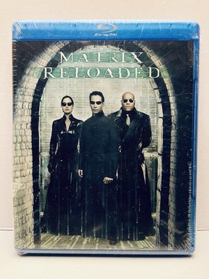 Matrix Reloaded (Blu-ray, 2003) Keanu Reeves, Lawrence Fishburne, Hugo Weaving
