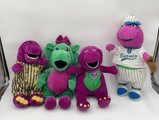Vintage Barney  Baby Bop Mixed Plush Lot