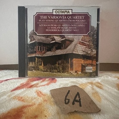 Varsovia Quartet   Polish String Quartets CD 1989 Classical Olympia OCD 328