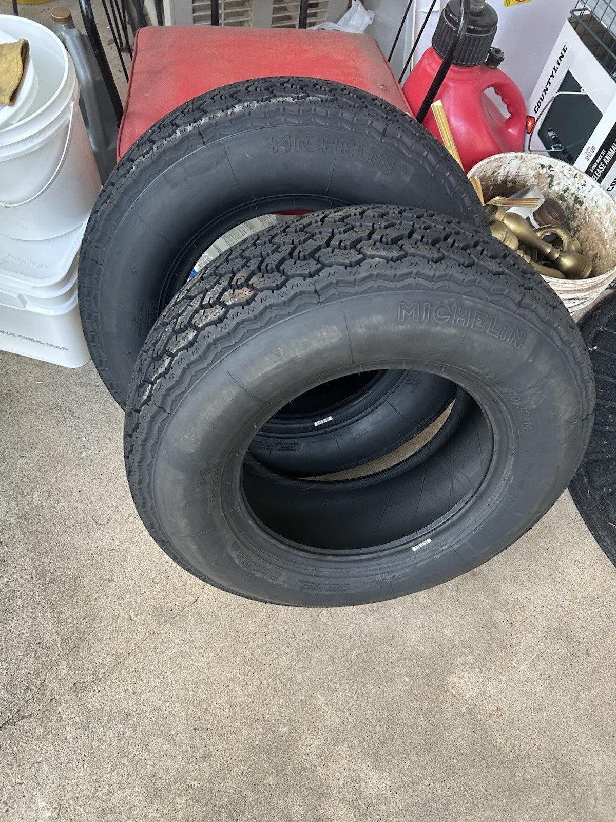 Two  Ferrari Tires See Pics 600.00 OBO 205 70 14
