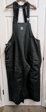 Carhartt Men's 2XL Regular Green Waterproof Polyvinyl Overalls