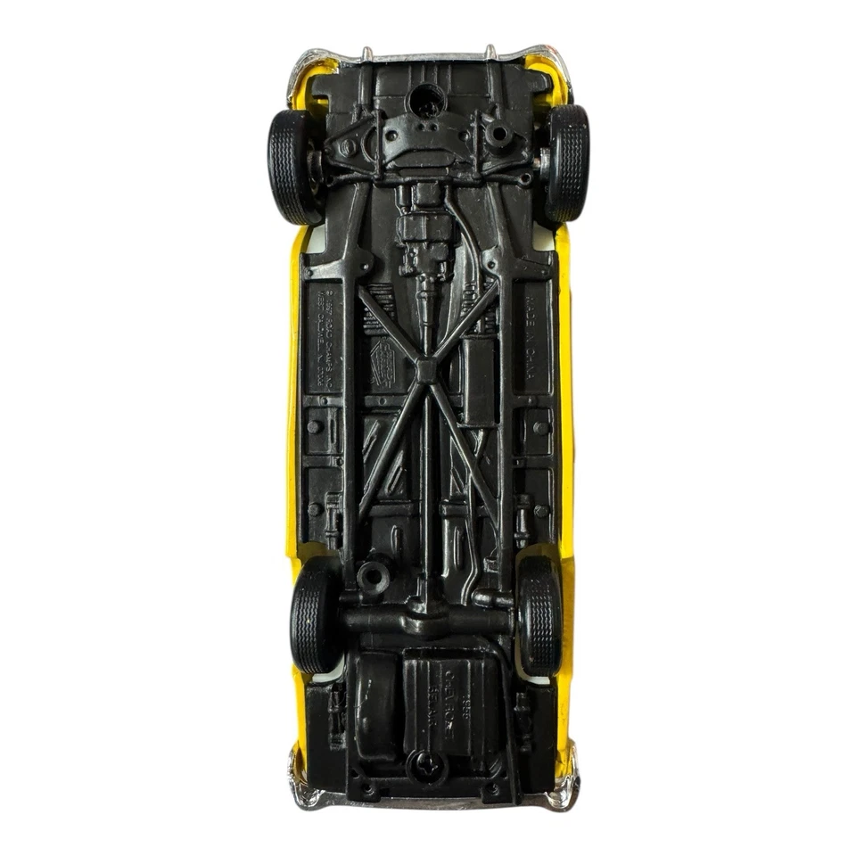 Chevrolet Bel Air 1955 cabina amarilla 1:43 diecast Road Champs Foto 3 de 3