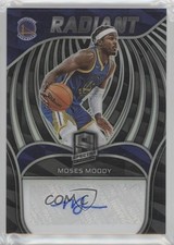 2021-22 Panini Spectra Radiant Signatures /99 Moses Moody #RSI-MMO Auto 1mc5