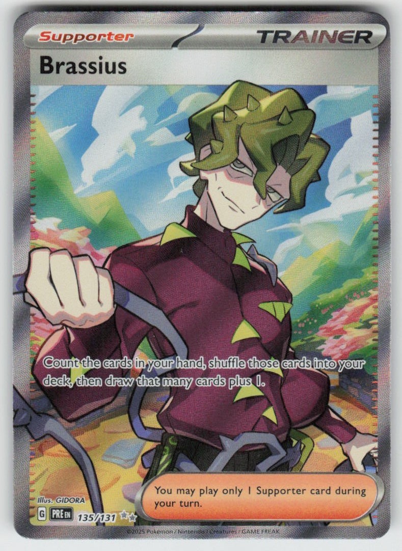 UR - 03 Holo Brassius 135/131 Ultra Rare SV: Prismatic Evolutions
