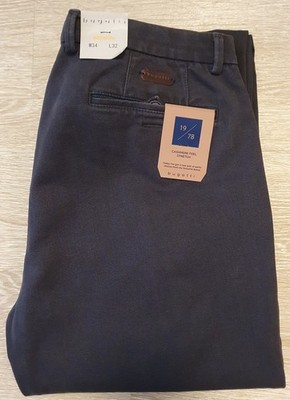 Bugatti Premium Herren Chino Hose Gr. W34/L32 **Neu mit Etikett**