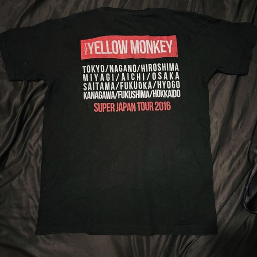 The Yellow Monkey 2016 Tour T-Shirt Size S - Picture 4 of 8