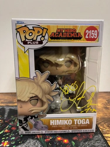 JSA Signed Leah Clark Funko Pop! Plus: My Hero Academia - Himiko Toga #2159