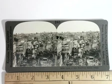 Keystone Ruins of Reims Stereoview 1900-1924 WWI France Destruction