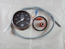 TACHOMETER TACHO FUR VESPA PK 50 S SS XL XLS CHROMRAHMEN