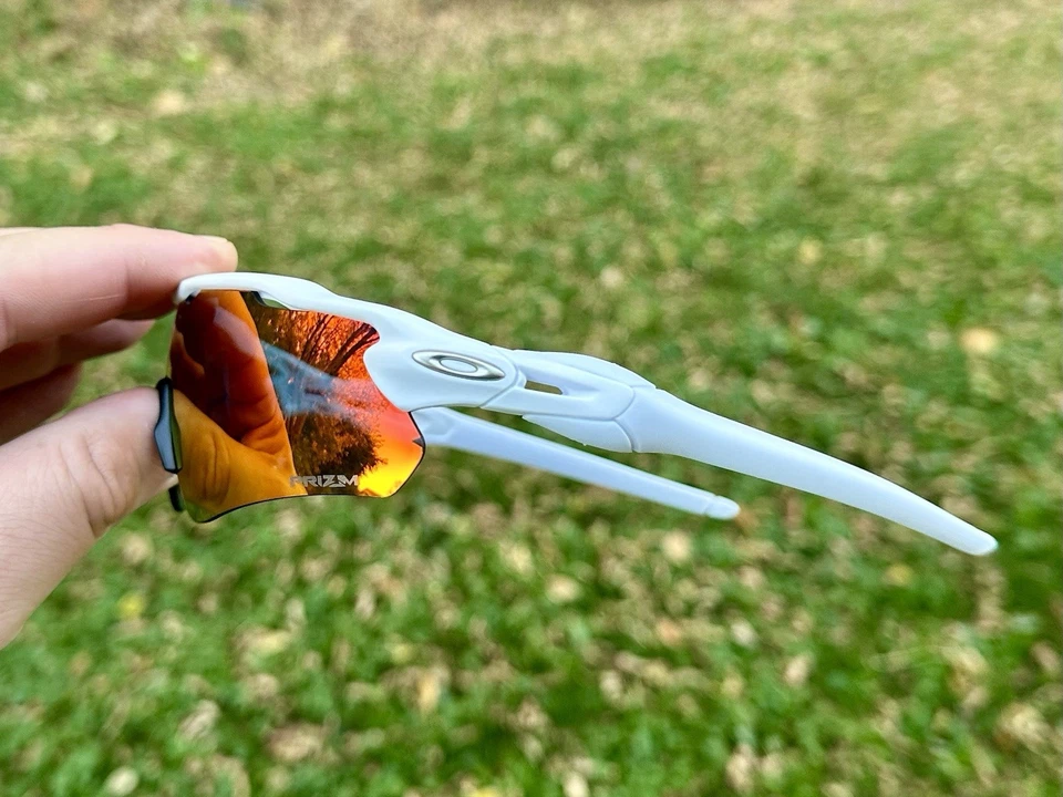 Oakley Radar Ev Path 9275 Prizm Sunglasses Including Case Matte White/Red - Image 2 of 4