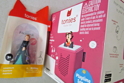 Tonies Pink Starter Set Bundle Frozen II Anna Figure New Toniebox New Character