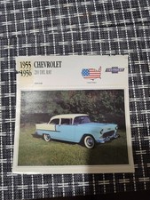 Chevrolet 210 Del Ray 1955-1956 Collectible Vehicle Print Classic Car Art