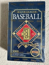 1992 Donruss Series 1 Baseball Factory Sealed Box