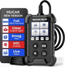 MUCAR CDL20 Universal OBD2 Scanner, Check Engine Car Code Reader with Full OBD2