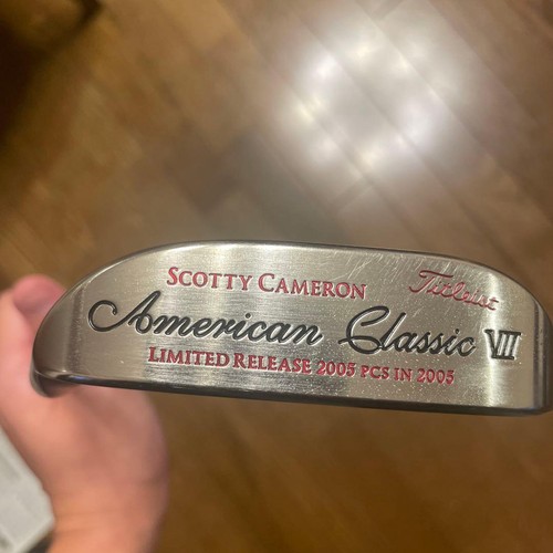 Scotty Cameron American Classic Vii 2005 Limited Model