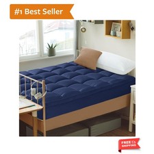 Mattress Topper Twin Size - Soft Cooling Mattress Pad for College Dorm Room E...