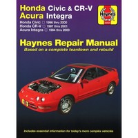 Honda Civic CR-V Acura Integra 1994-2001 Werkstatthandbuch Haynes