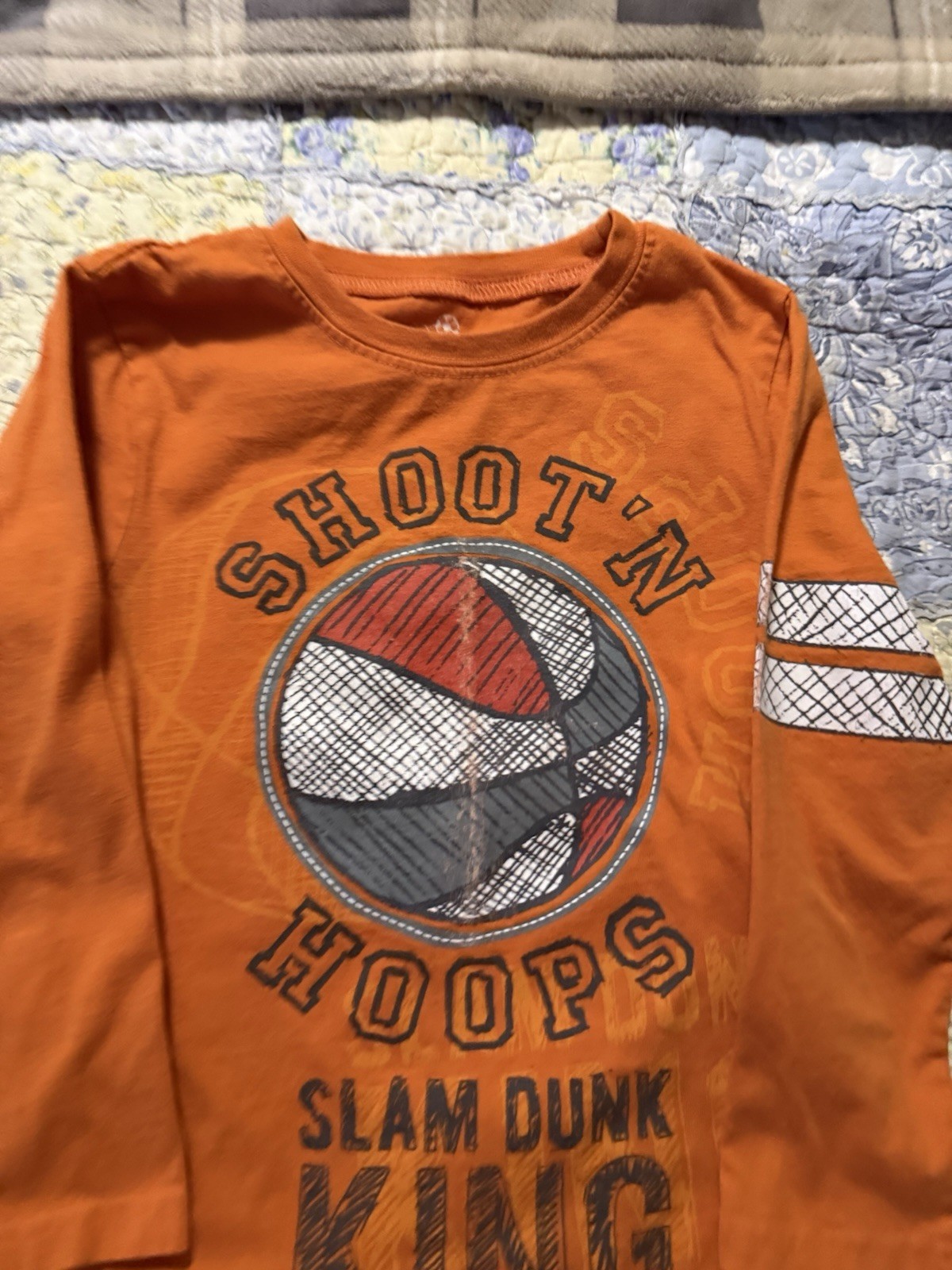 Okie Dokie Long sleeve t-shirt is made from 100percent cotton Basketball Graphics image 2