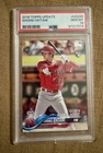 SHOHEI OHTANI 2018 TOPPS UPDATE #US285 ROOKIE RC DEBUT 3/29/18 PSA 10 GEM MINT