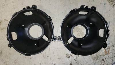 Set of OEM 1971 1972 1973 Ford Mustang Headlight Buckets 