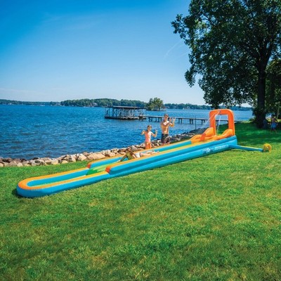 WOW Sports 30ft Super Slide Air Glide Water Slide Lawn Slip and Slide - NEW
