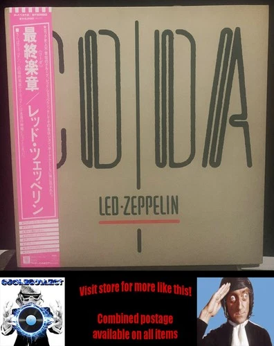 Led Zeppelin – Coda - Japan 1st press (1982) with obi