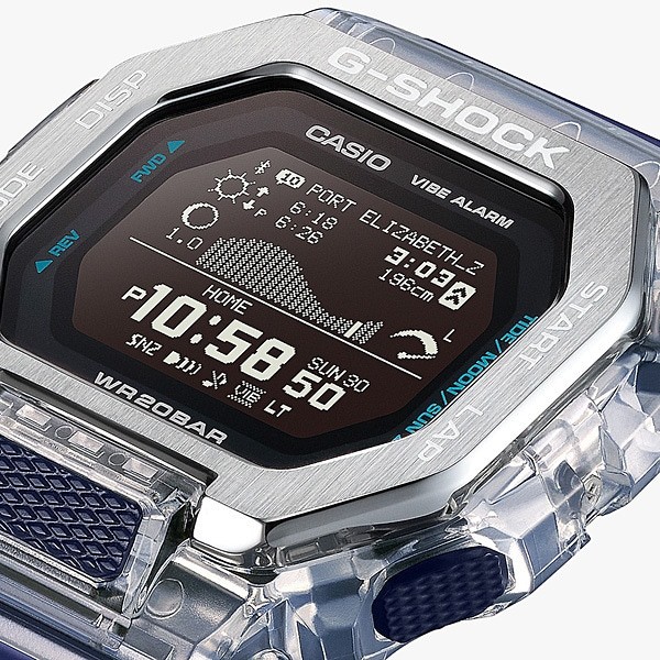 Casio G-SHOCK GBX-100S-2JF G-LIDE Surf & Fitness Watch - Tide