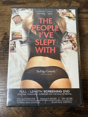 PEOPLE I'VE SLEPT WITH RARE UNRATED DVD Karin Anna Cheung Lynn Chen Sealed