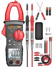 Digital Clamp Meter Multimeter Tester 4000 Counts with 4000 Counts AC Current