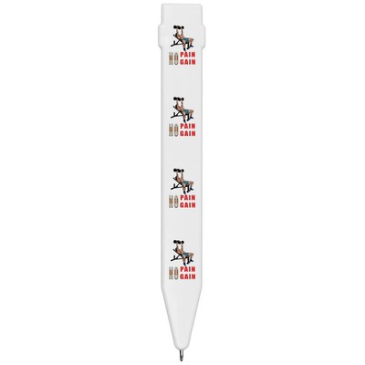 Flacher Magnetstift ''Erhöhte Stärke mit Hanteln'' (MP00023723)