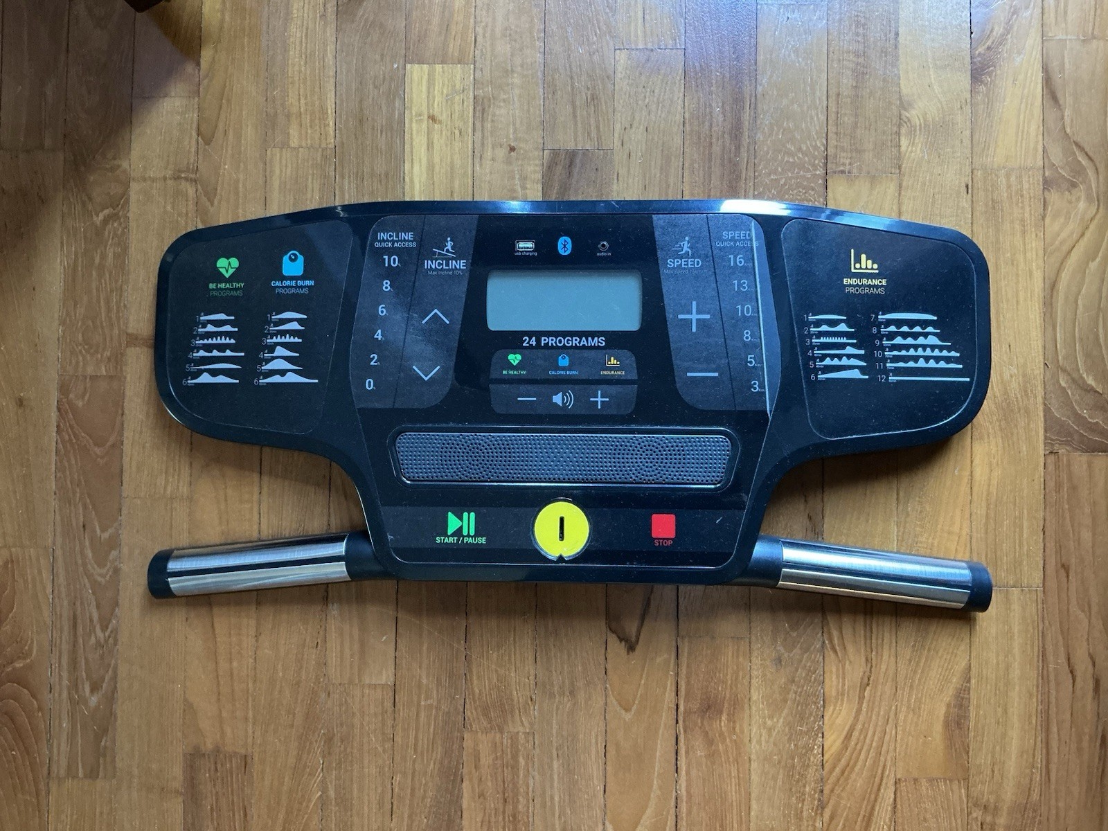 Console per tapis roulant Domyos T540c con scheda elettronica