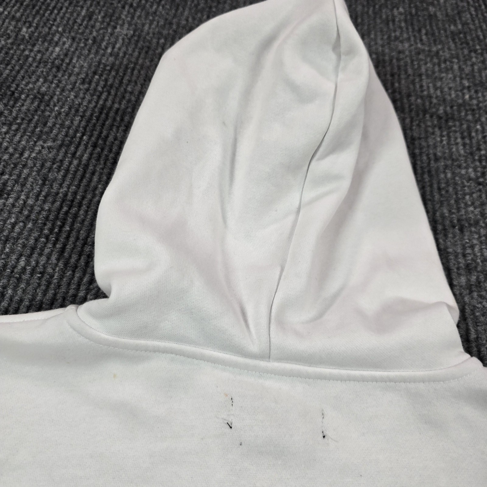 True Religion Hoodie Mens XL White Full Zip Rope Logo Graphic Sweatshirt thumbnail 8