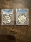 2-1972s PCGS 66 And 67 Silver Ikes