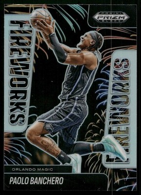 Paolo Banchero - 2024-25 Panini Prizm Black Basketball - Fireworks #18