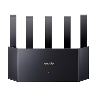 BLACK - TENDA BE5100 DUAL BAND WIFI 7 ROUTER 1X2.5G 3X1G PORTS RE6L PRO