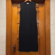 Prologue Black Jersey Knit Sleeveless Midi Dress Women  s Extra Small