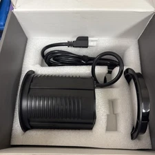 ANNQUAN Pop Up Outlet for Countertop with 20W USB-C 4.7” Black