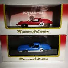 Kyosho 1/43 Lotus Type 47 Europa Red Blue 2pcs Set Vintage