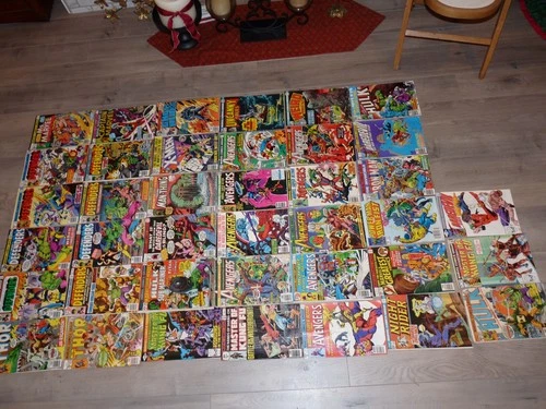 39 Vintage Marvel Comic Books Defenders Avengers Hulk Master Kung Fu 70s 80s