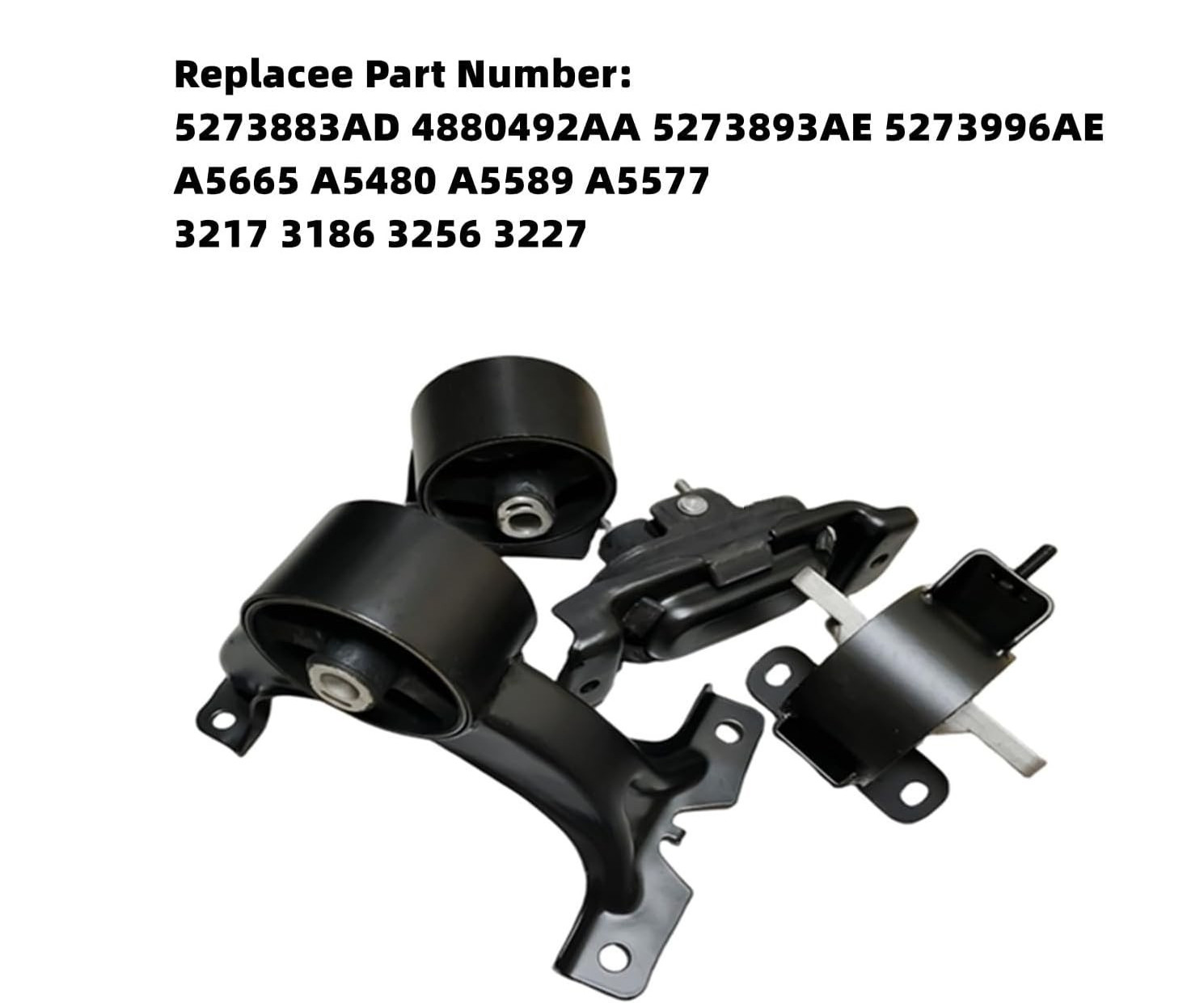 Soportes de Motor 4PCS para Dodge Grand Caravan 2011-2017 V6 3.6L