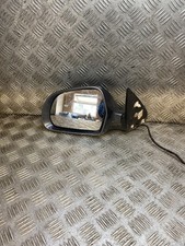 2010 SKODA OCTAVIA MK2 1Z PASSENGER ELECTRIC WING MIRROR BLACK  E1020989